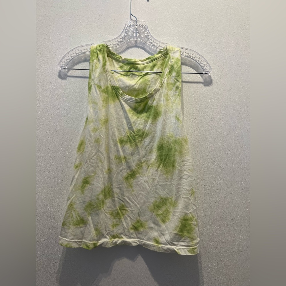 Zella tie dye crop workout tank XXL